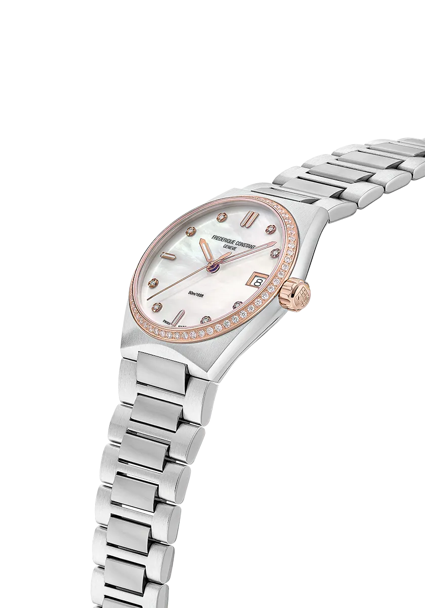 Highlife Ladies Quartz Watch FC-240MPWD2NHD2B-SS | Frederique Constant